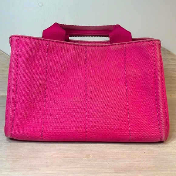 Pink Prada Canapa with authenticity card - Picture 4 of 11